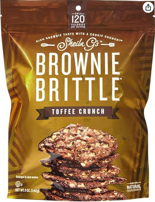 Sheila G's, Brownie Brittle Toffee Crunch, 5 oz
