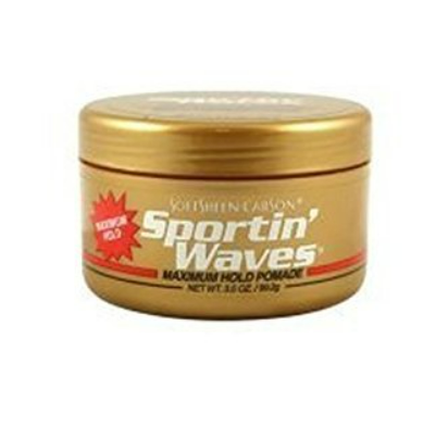 Soft Sheen Sportin Waves Maximum Hold Pomade 3.5oz (3 Pack)